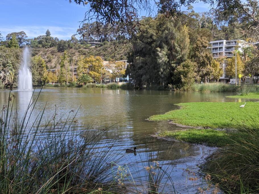City & Lakeside With Free Parking, Pool And 10 Mins Walk Into The City Perth Esterno foto